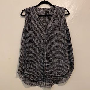 Ann Taylor flowy blouse sleeveless